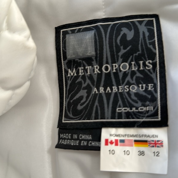 White Bubble Ski Jacket - Picture 4 of 7